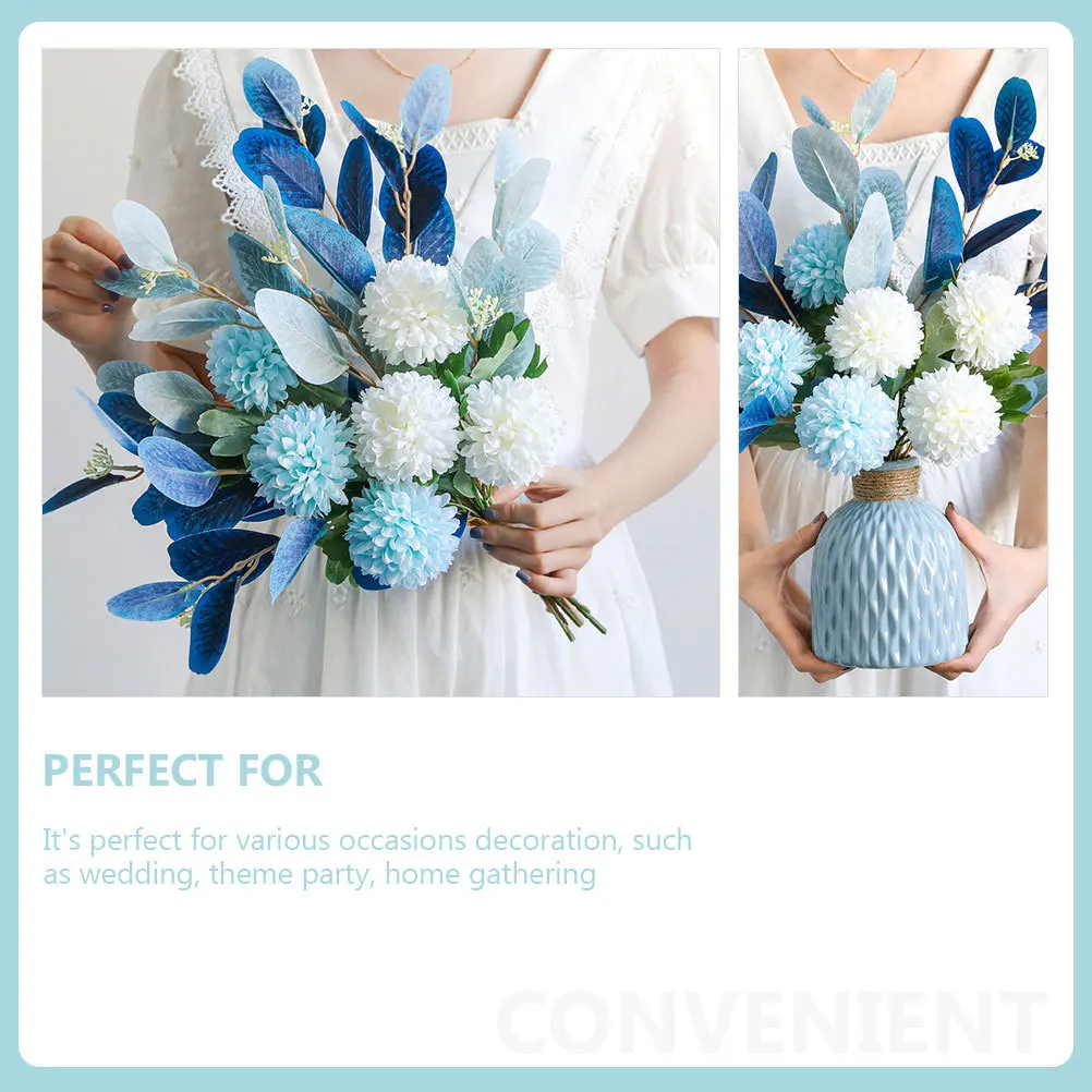 1Set Simulated Hydrangea Bouquet Indoor Decoration No Watering Required Perfect for Festivals Artificial Hydrangea 
1Set Simulated Hydrangea Bouquet Indoor Decoration No Watering Required Perfect for Festivals Artificial Hydrangea