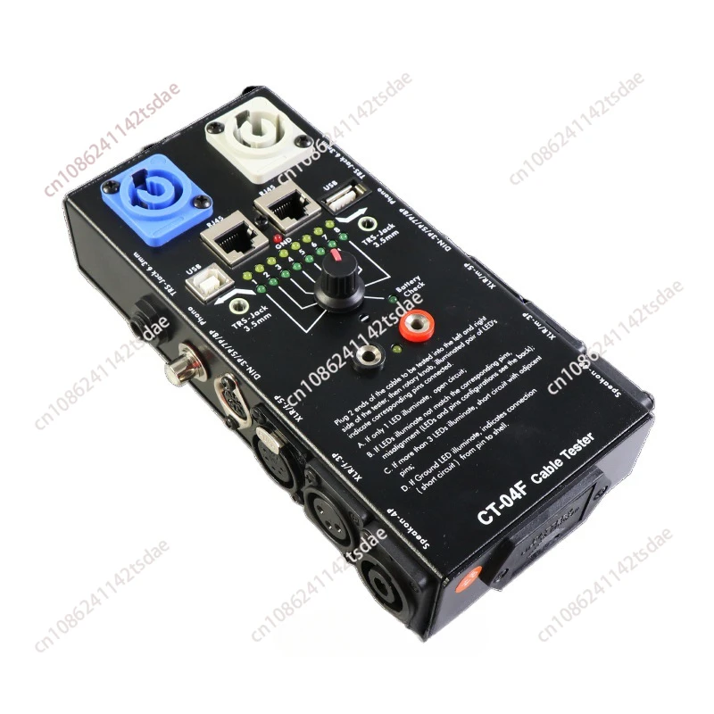 CT-20 multi-function line testers, audio cable, XLR signal line testers, supports testing 20 types
CT-20 multi-function line testers, audio cable, XLR signal line testers, supports testing 20 types