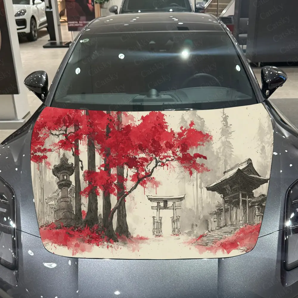 Differ Red Garden Car Hood Sticker PVC Self Waterproof Stick,Striking Auto Exterior Accessories Decor Protect Gift for Car Lover
Differ Red Garden Car Hood Sticker PVC Self Waterproof Stick,Striking Auto Exterior Accessories Decor Protect Gift for Car Lover