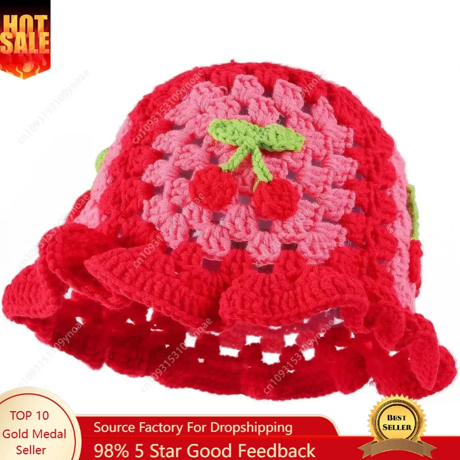 Crochet Bucket Caps Handmade Floral Hats Portable Elastic Cute Beach Vacation Travel Man Women Knitted Hat Braided Cap Fashion
Crochet Bucket Caps Handmade Floral Hats Portable Elastic Cute Beach Vacation Travel Man Women Knitted Hat Braided Cap Fashion
