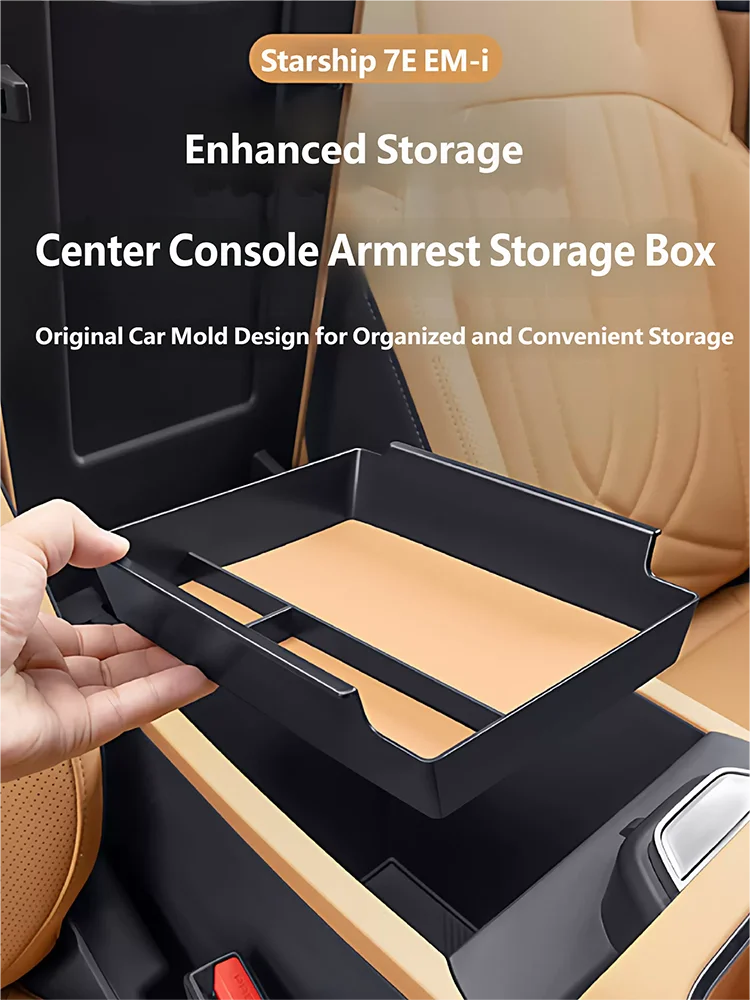 For Geely Galaxy Starship 7 EM-i Geely EX5 EM-i 2026 Car Armrest Storage Box Center Console Organizer Interior Accessories
For Geely Galaxy Starship 7 EM-i Geely EX5 EM-i 2026 Car Armrest Storage Box Center Console Organizer Interior Accessories