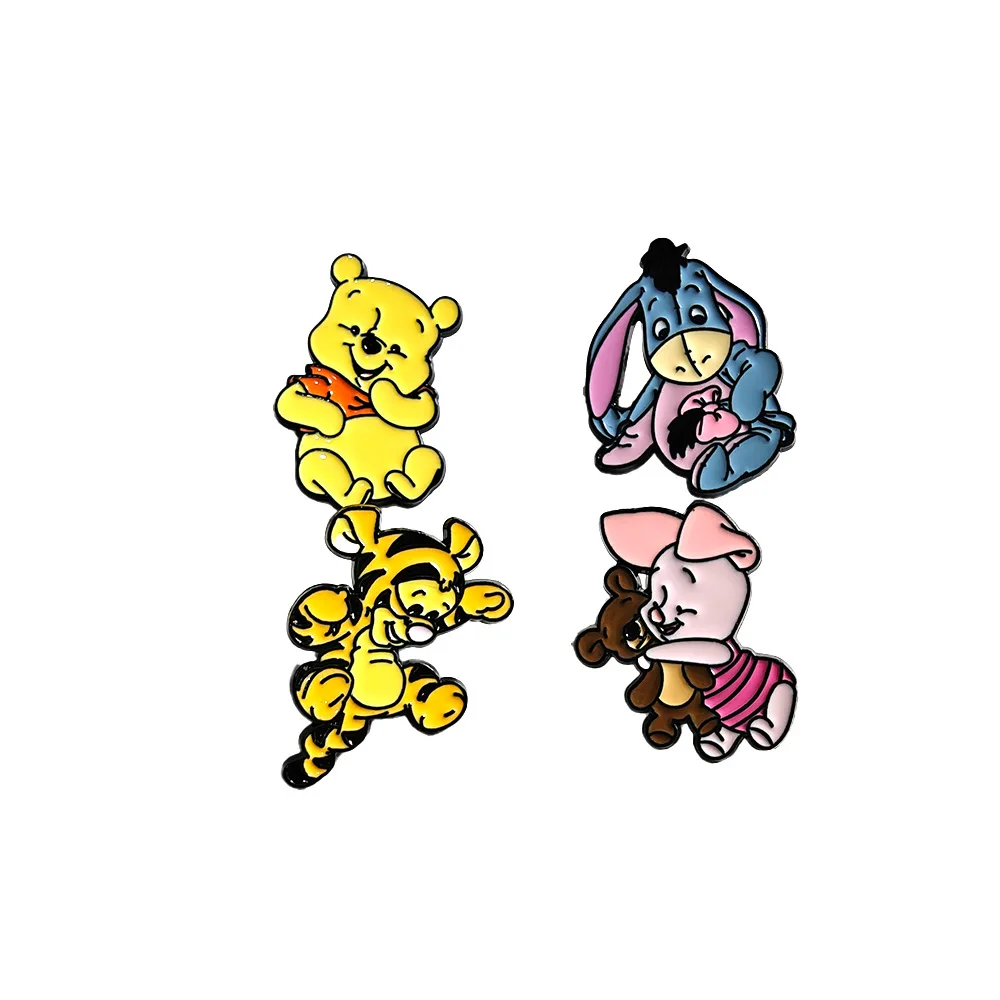 New Winnie The Pooh Creative Badge Cute Cartoon Tigger & Piglet Alloy Brooch Anime Lapel Pin Y2k Fashion Toy Anime Cartoon Frind
New Winnie The Pooh Creative Badge Cute Cartoon Tigger & Piglet Alloy Brooch Anime Lapel Pin Y2k Fashion Toy Anime Cartoon Frind