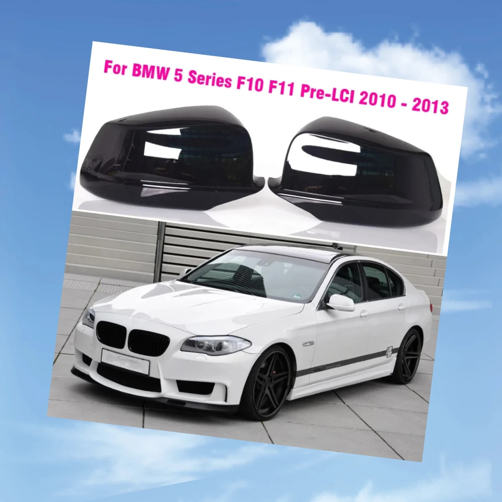 Original Design Style Gloss Black Car Side Rearview Mirror Shell Covers For BMW 5 Series F10 F11 Pre-LCI 2010 - 2013
Original Design Style Gloss Black Car Side Rearview Mirror Shell Covers For BMW 5 Series F10 F11 Pre-LCI 2010 - 2013