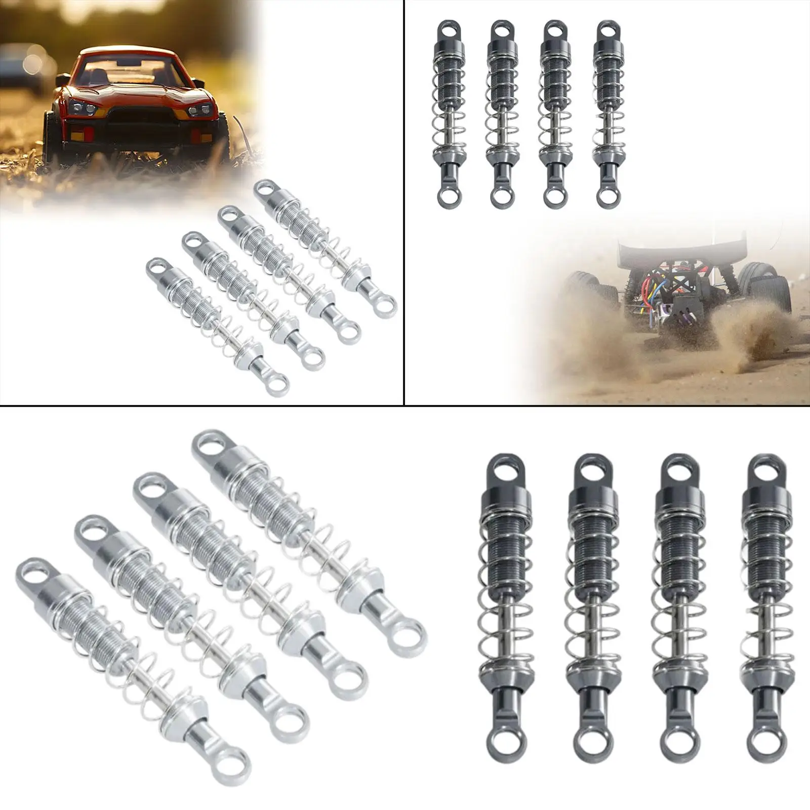 4Pcs RC Car Shock Absorbers Dampers Accessory,Upgrades Kit,Metal Spring Spare Parts for 1/12 MN82 MN99S MN168 Vehicles
4Pcs RC Car Shock Absorbers Dampers Accessory,Upgrades Kit,Metal Spring Spare Parts for 1/12 MN82 MN99S MN168 Vehicles