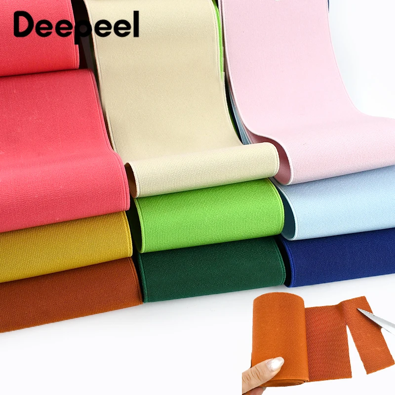 1/2/5M 10cm Wide Elastic Bands Garment Waistband Sewing Rubber Band for Shoes Belt Pants Decorative Stretch Tape DIY Accessories
1/2/5M 10cm Wide Elastic Bands Garment Waistband Sewing Rubber Band for Shoes Belt Pants Decorative Stretch Tape DIY Accessories