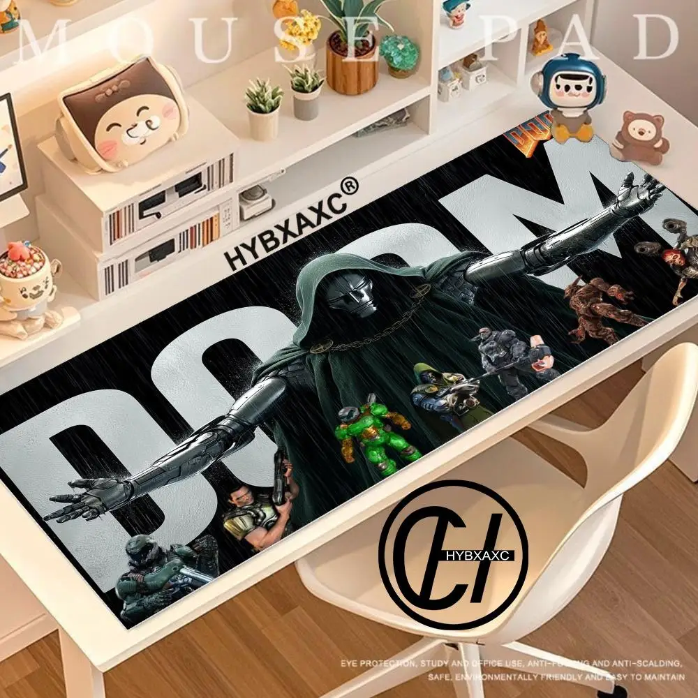 HYBXAXC Popular games D-Doom Mousepad HD Large Gaming Mouse Pad LockEdge Computer Keyboard Table DeskMat Hot-selling materials
HYBXAXC Popular games D-Doom Mousepad HD Large Gaming Mouse Pad LockEdge Computer Keyboard Table DeskMat Hot-selling materials