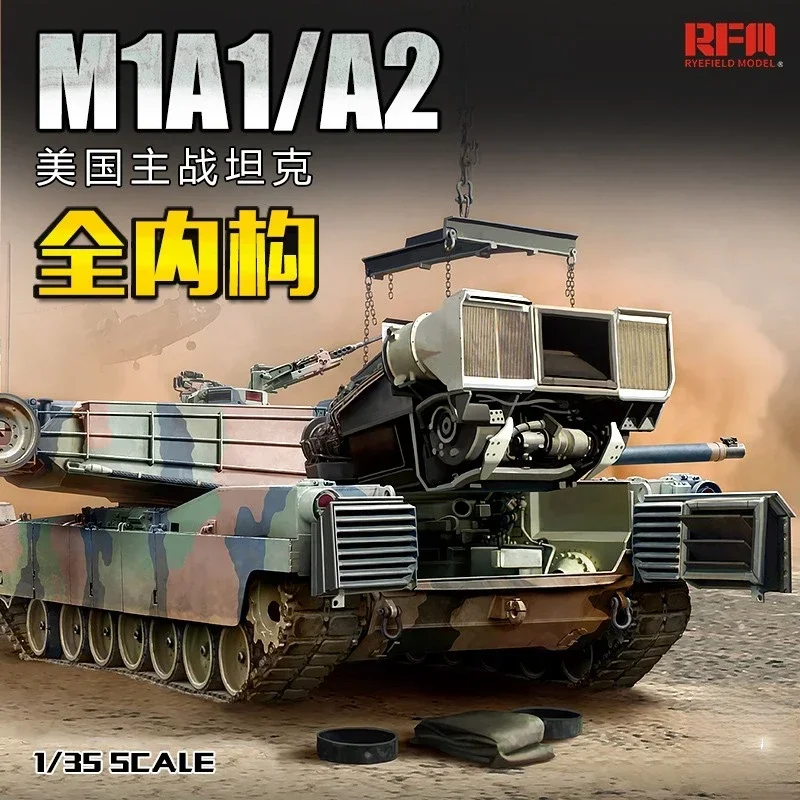 Ryefield Model Kit RFM US M1A1/A2 main battle tank full internal structure 2 in1 1/35 RM-5007 Model Kit assembly kit
Ryefield Model Kit RFM US M1A1/A2 main battle tank full internal structure 2 in1 1/35 RM-5007 Model Kit assembly kit