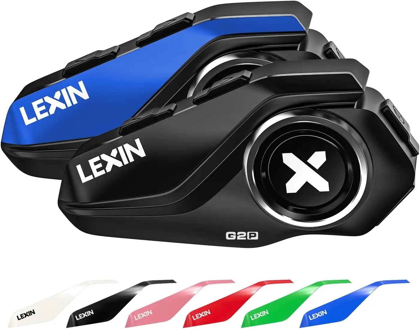 Motorcycle Helmet Bluetooth Headset, Group Intercom Communication Systems, FM Radio/ 6 Shells/Universal Pairing/Private Talk
Motorcycle Helmet Bluetooth Headset, Group Intercom Communication Systems, FM Radio/ 6 Shells/Universal Pairing/Private Talk