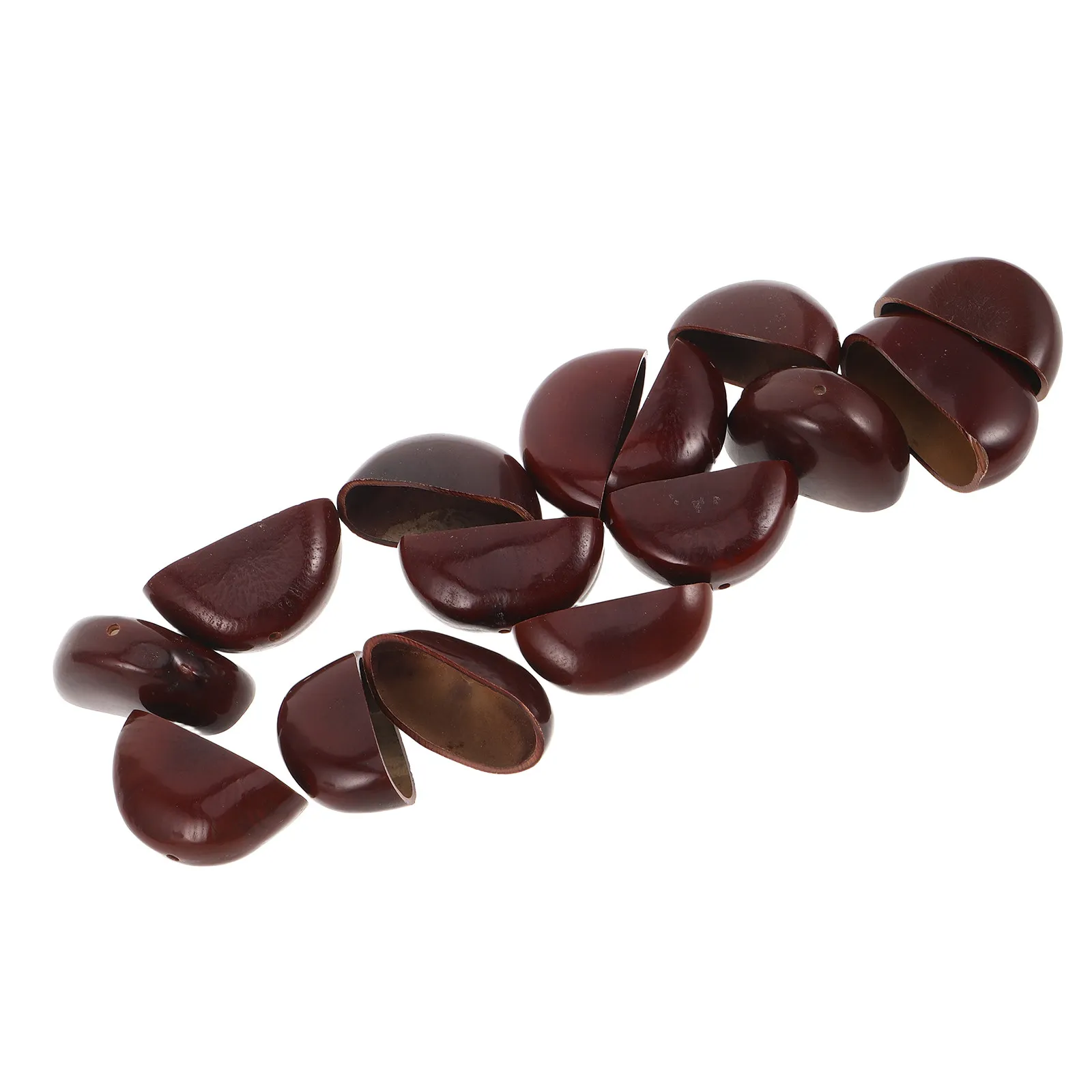 15Pcs Rustic Nutshell Percussion Bells Hand Rattles for Mindfulness Yoga Auditory Therapy Kids Musical Education Handheld Bell
15Pcs Rustic Nutshell Percussion Bells Hand Rattles for Mindfulness Yoga Auditory Therapy Kids Musical Education Handheld Bell