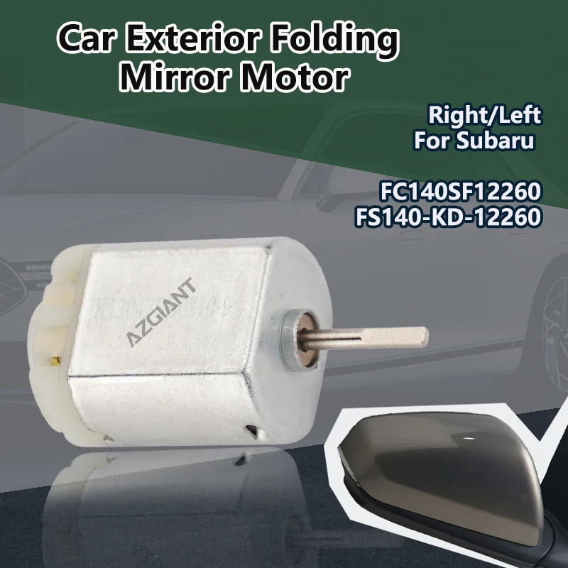 AZGIANT For Subaru Impreza 2010-2018/WRX VA 2014-2020/WRX STI 2014-2019 Car Power Exterior Folding Mirrors 12V DC Motor
AZGIANT For Subaru Impreza 2010-2018/WRX VA 2014-2020/WRX STI 2014-2019 Car Power Exterior Folding Mirrors 12V DC Motor