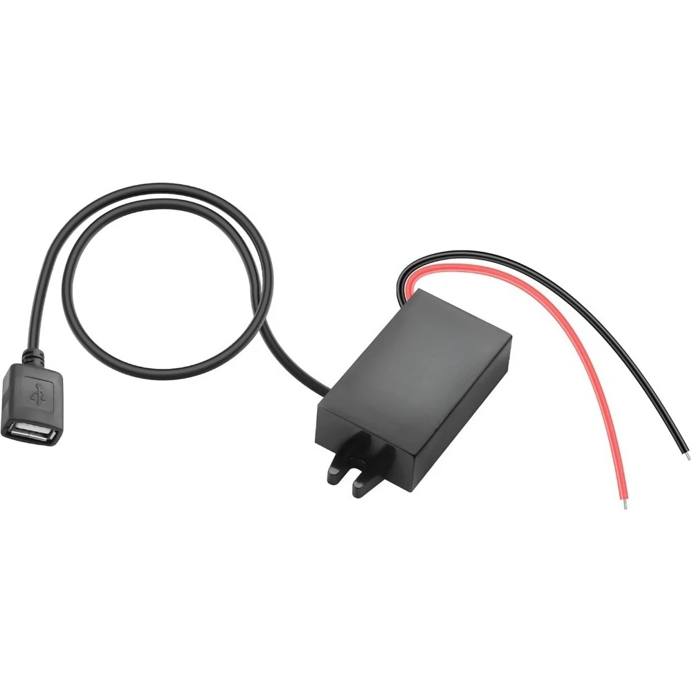 DC To DC 12V Step-Down To 5V 3A 15W Buck Power Converter USB Waterproof Buck Module Power Adapter For Car Lighting Equipment
DC To DC 12V Step-Down To 5V 3A 15W Buck Power Converter USB Waterproof Buck Module Power Adapter For Car Lighting Equipment