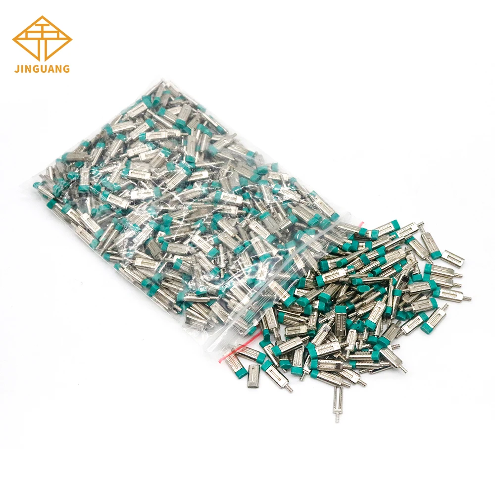 1000pcs/bag Dental Laboratory Dual Pins Green Dowel Twin Pin With Rubber Sleeves
1000pcs/bag Dental Laboratory Dual Pins Green Dowel Twin Pin With Rubber Sleeves