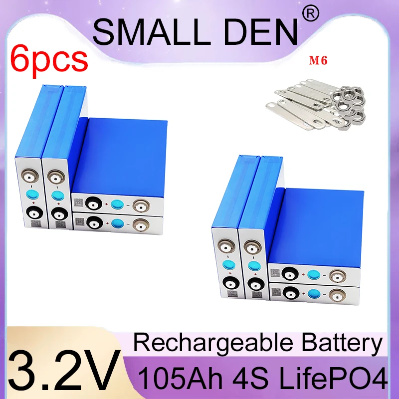 3.2V 105AH A-level Lifepo4 rechargeable solar lithium iron phosphate battery for golf carts, photovoltaic RVs
3.2V 105AH A-level Lifepo4 rechargeable solar lithium iron phosphate battery for golf carts, photovoltaic RVs