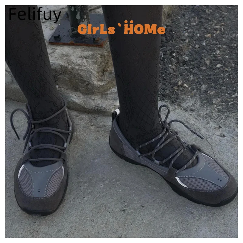 Cross-stretched Flats Round Head Color Matching Fashion All Comfortable Platform Breathable Wear-resistant Women's Single Shoes
Cross-stretched Flats Round Head Color Matching Fashion All Comfortable Platform Breathable Wear-resistant Women's Single Shoes