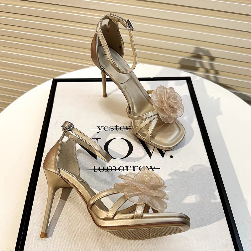 Flower Women's Sandals Sexy High Heels Fashion Shoes Open Toe Elegant Heeled Shoes Party Fashion Luxury Walking Mujer Zapatillas
Flower Women's Sandals Sexy High Heels Fashion Shoes Open Toe Elegant Heeled Shoes Party Fashion Luxury Walking Mujer Zapatillas