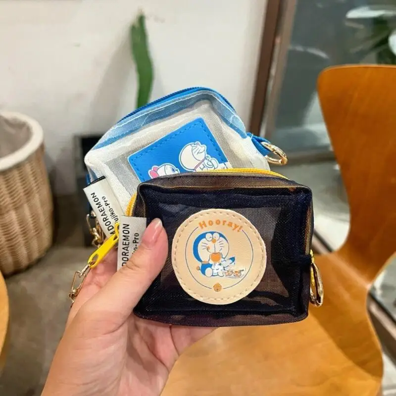 Cartoon Japanese Doraemon Tulle Coin Purse Wallet Creative Peripherals Earphones Storage Bag Friend's Birthday Gift Decoration
Cartoon Japanese Doraemon Tulle Coin Purse Wallet Creative Peripherals Earphones Storage Bag Friend's Birthday Gift Decoration