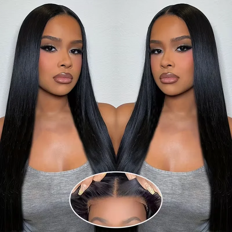 Парики из натуральных волос 5x5 с прямым HD-кружевным фронтом, без клея, готовые к ношению, предварительно прорезанные, с плотностью 200%, для женщин
Парики из натуральных волос 5x5 с прямым HD-кружевным фронтом, без клея, готовые к ношению, предварительно прорезанные, с плотностью 200%, для женщин