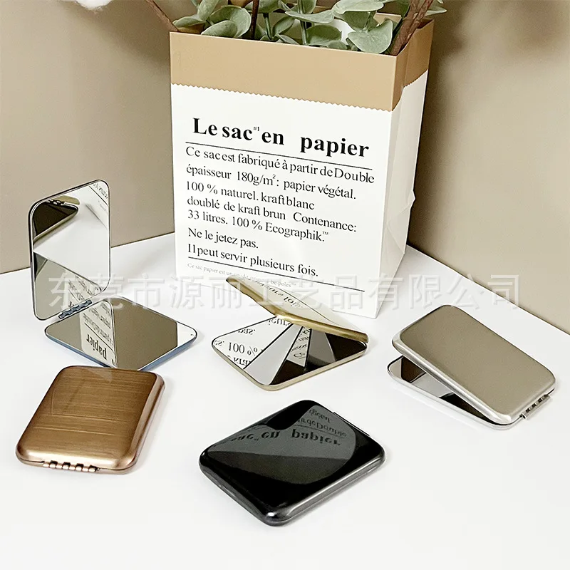 Stainless Steel 2-in-1 Folding Mirror Set, Unbreakable Polished Rectangle (6x8cm) & Round (7cm) Dual-Sided Travel Compact
Stainless Steel 2-in-1 Folding Mirror Set, Unbreakable Polished Rectangle (6x8cm) & Round (7cm) Dual-Sided Travel Compact