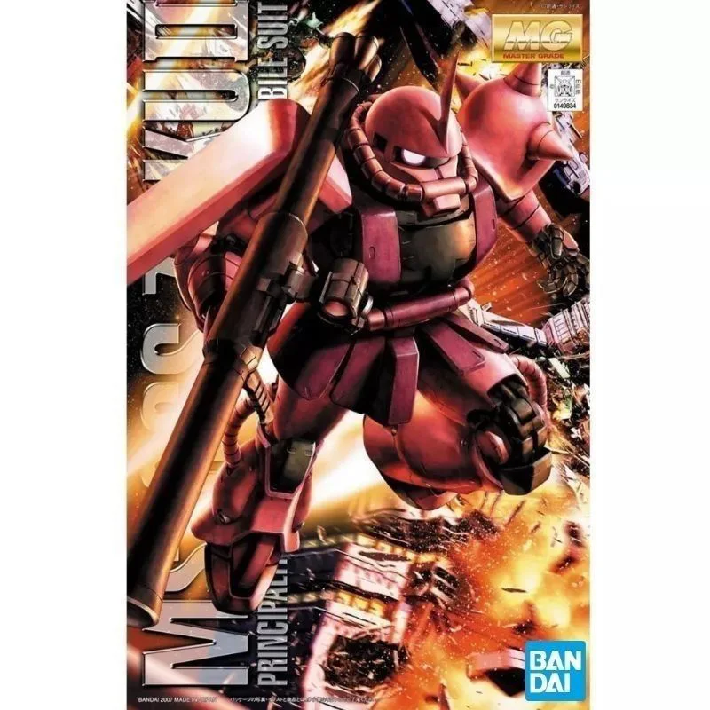 Bandai MG 1/100 MS-06S Zaku II Gundam Model Kit - Anime Action Figure Collection Gunpla for Children
Bandai MG 1/100 MS-06S Zaku II Gundam Model Kit - Anime Action Figure Collection Gunpla for Children