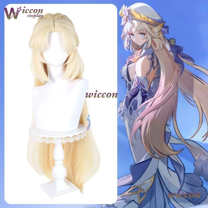 CosR Nicole Reeyn Cosplay Wig 100cm Warm Golden Blue Mixed Wig Heat Resistant Synthetic Wigs Halloween Carnival Party Costume
CosR Nicole Reeyn Cosplay Wig 100cm Warm Golden Blue Mixed Wig Heat Resistant Synthetic Wigs Halloween Carnival Party Costume