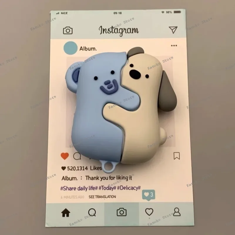Забавный трехмерный Hug Puppy Baby Elephant, новая гарнитура 
Забавный трехмерный Hug Puppy Baby Elephant, новая гарнитура