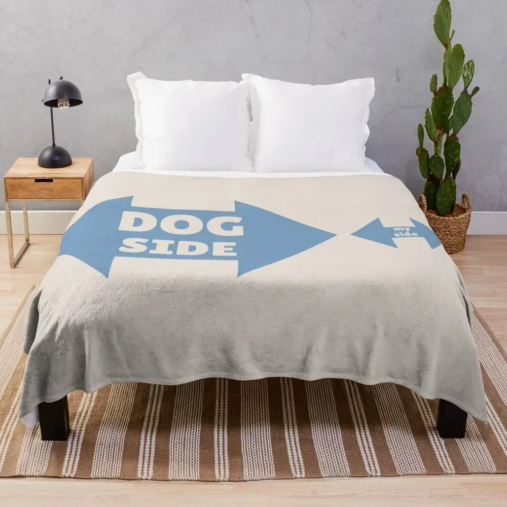 Dog side My side, funny dog owner Throw Blanket Luxury Designer Soft Plaid Blankets
Dog side My side, funny dog owner Throw Blanket Luxury Designer Soft Plaid Blankets