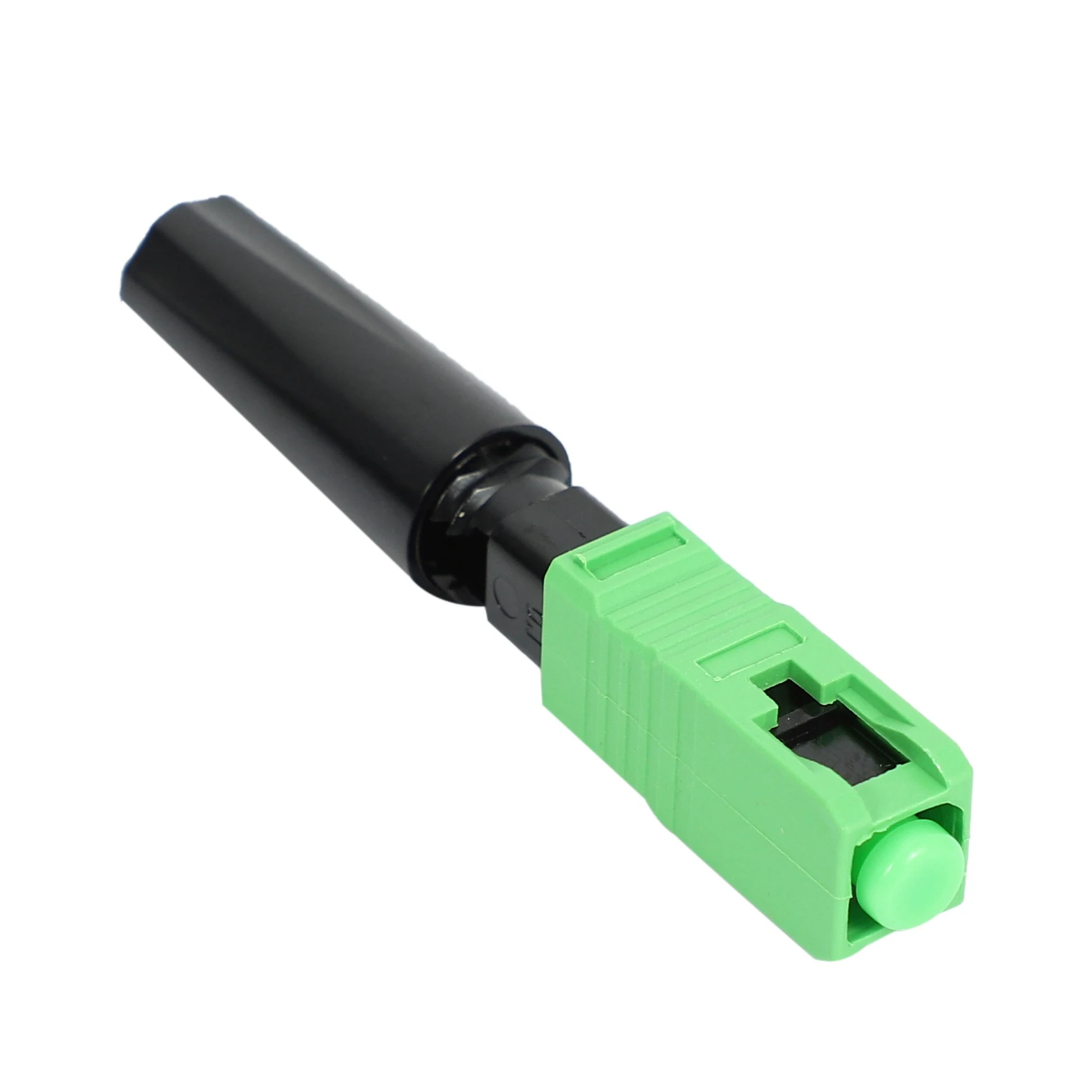 ABAH-40Pcs Ftth Встроенный быстрый разъем SC/APC Зеленый пластиковый оптоволоконный разъем
ABAH-40Pcs Ftth Встроенный быстрый разъем SC/APC Зеленый пластиковый оптоволоконный разъем