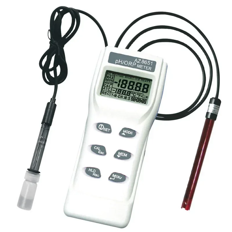 Reliable Handheld Acid-base/redox Instrument AZ8651 Redox Instrument Backlight TOOL
Reliable Handheld Acid-base/redox Instrument AZ8651 Redox Instrument Backlight TOOL