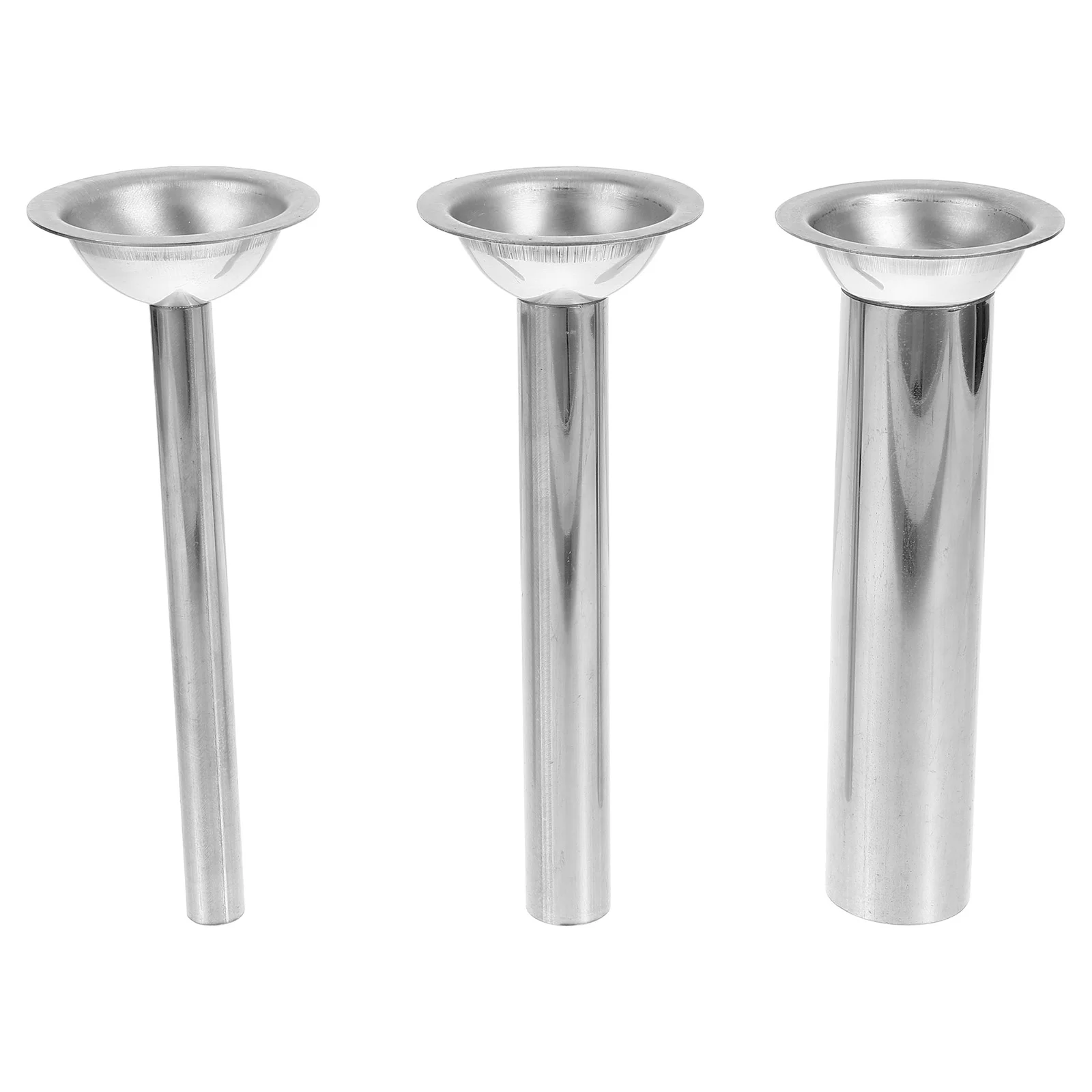 3 Pcs Sausage Filler Tube Steel Machine Kit Meat Grinder Italian Suite Tool Stuffer
3 Pcs Sausage Filler Tube Steel Machine Kit Meat Grinder Italian Suite Tool Stuffer