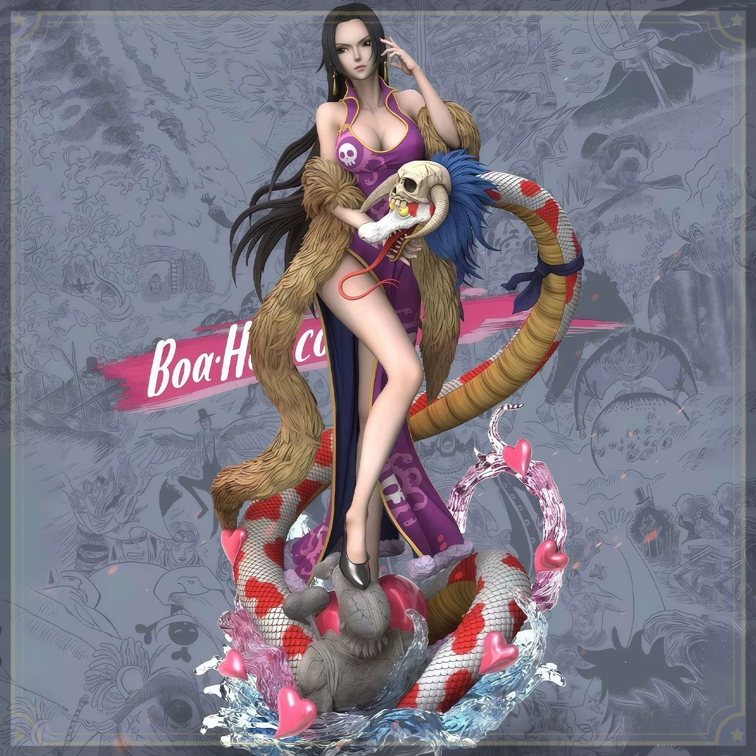 Spot, top version HF Snake Empress 37CM limited edition ONE PIECE animation GK model ornament tide play gift
Spot, top version HF Snake Empress 37CM limited edition ONE PIECE animation GK model ornament tide play gift