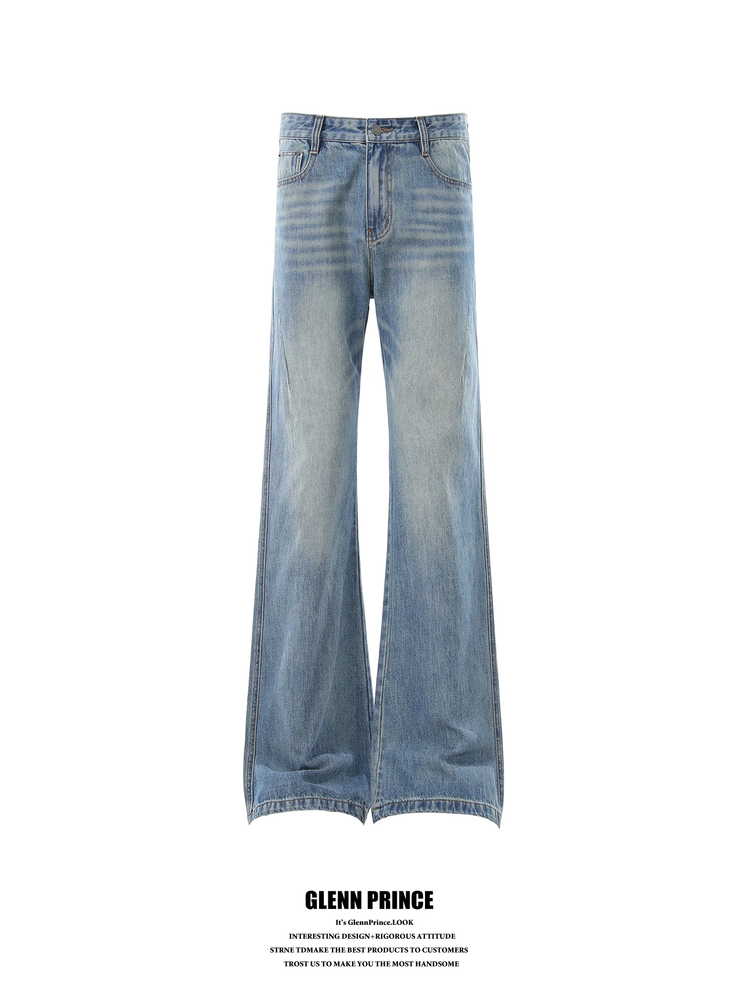 GPstudio American Retro Basic Washed Flared Jeans Men's 2026 New High Waist Straight Leg Floor-Length Pants Youth Fashion
GPstudio American Retro Basic Washed Flared Jeans Men's 2026 New High Waist Straight Leg Floor-Length Pants Youth Fashion
