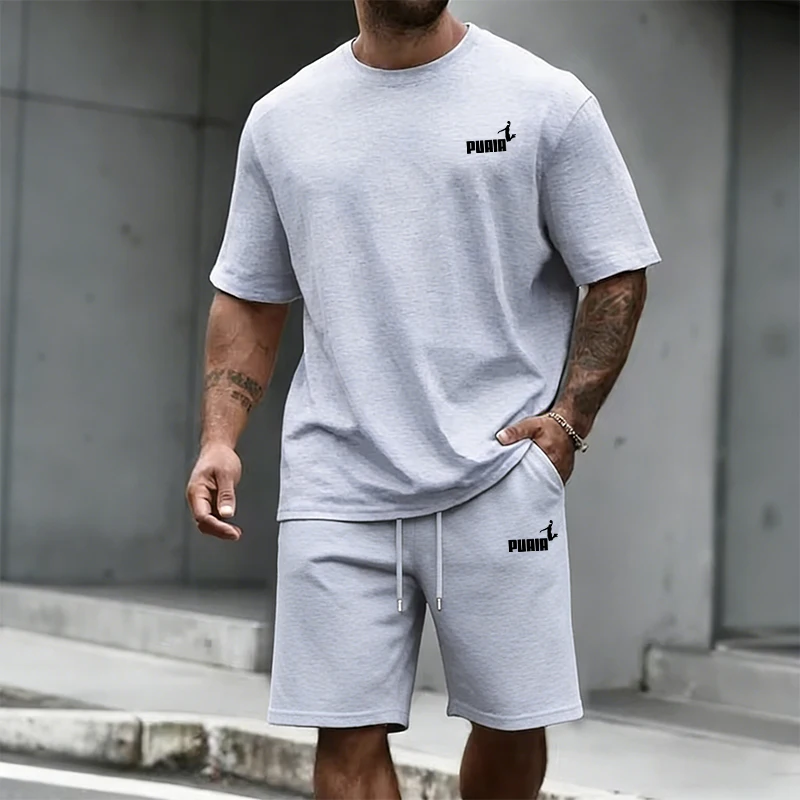 Men's Set Round Neck T-shirt and Shorts Summer Daily Casual Sports Short Sleeve Outfit Male Home Outdoor Comfort Cool Sportswear
Men's Set Round Neck T-shirt and Shorts Summer Daily Casual Sports Short Sleeve Outfit Male Home Outdoor Comfort Cool Sportswear