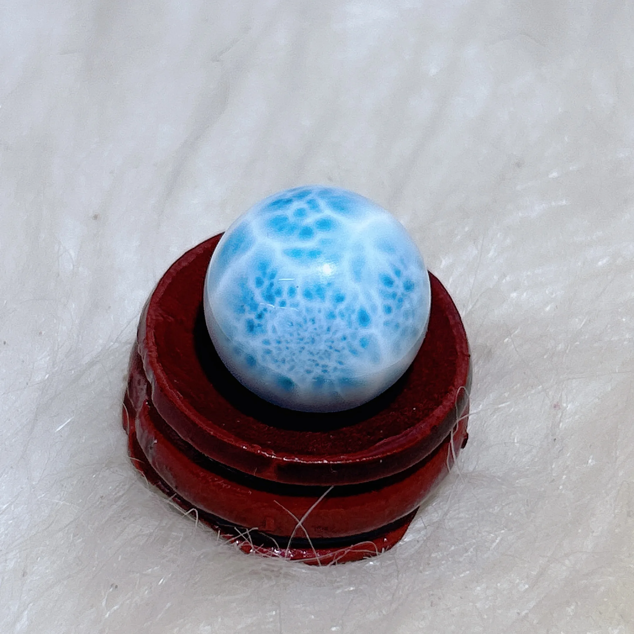 High Quality Natural Crystal Larimar Mini Sphere Gemstones Polished Energy Reiki Ore Ornament Healing Home Decoration Gift
High Quality Natural Crystal Larimar Mini Sphere Gemstones Polished Energy Reiki Ore Ornament Healing Home Decoration Gift