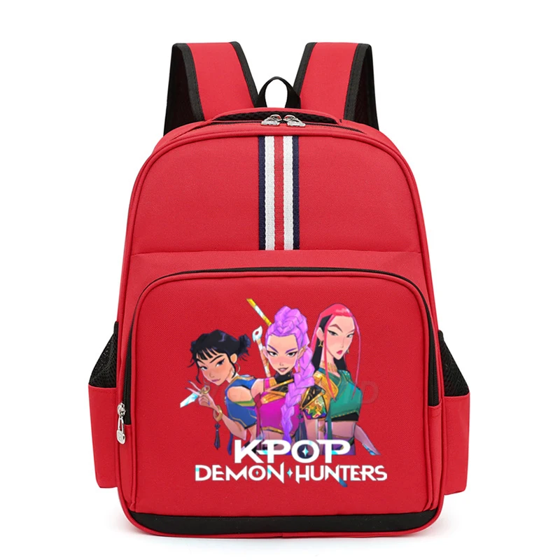 Kpop Demon Hunters Backpack Fans Gifts Boys Girls Causal Schoolbag Cute Cartoon Children Backpack Anime K-Pop Huntrix Backpack
Kpop Demon Hunters Backpack Fans Gifts Boys Girls Causal Schoolbag Cute Cartoon Children Backpack Anime K-Pop Huntrix Backpack