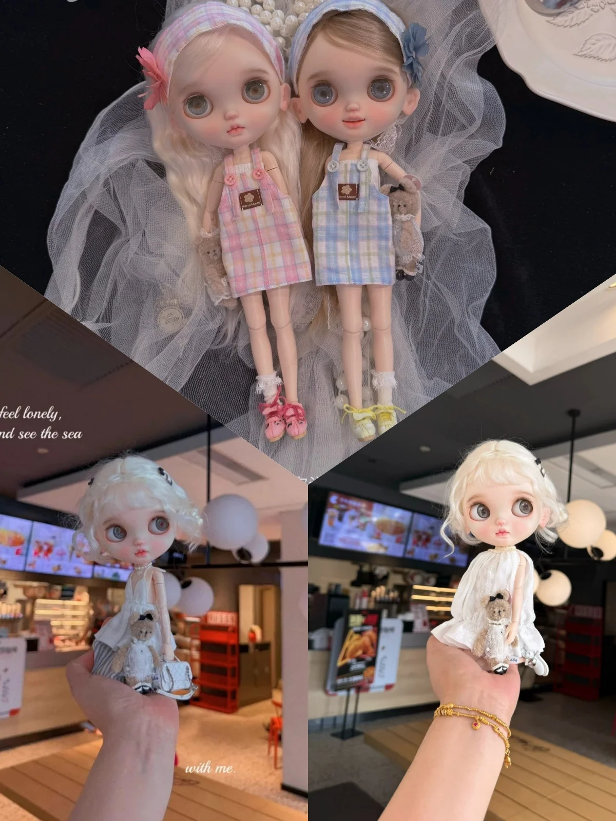 【Only Clothes】Female Doll's Clothing Accessory Strap Top Skirt Set Pinafore Dress Fit Girl Action Figure Model For Blyth OB24
【Only Clothes】Female Doll's Clothing Accessory Strap Top Skirt Set Pinafore Dress Fit Girl Action Figure Model For Blyth OB24