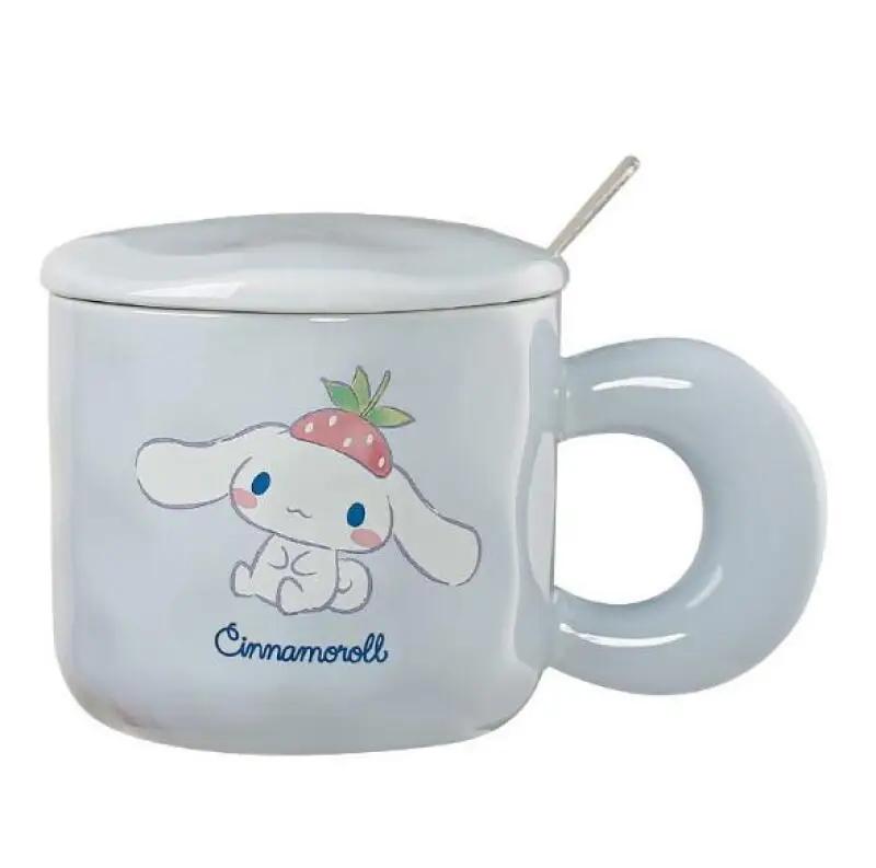 Kuromi Cinnamoroll Cartoon Mug with Lid and Spoon New Arrival Portable Cup for Drinking Water Coffee Home Office Daily Use
Kuromi Cinnamoroll Cartoon Mug with Lid and Spoon New Arrival Portable Cup for Drinking Water Coffee Home Office Daily Use