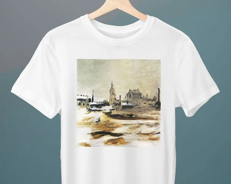 Effect of Snow on Petit-Montrouge, Edouard Manet, Unisex T-Shirt, Art T-Shirt, Fine Art T-Shirt
Effect of Snow on Petit-Montrouge, Edouard Manet, Unisex T-Shirt, Art T-Shirt, Fine Art T-Shirt