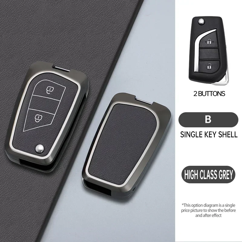Zinc Alloy Car Key Protective Cover Remote Key Case For Toyota Yaris Rav4 Highlander Auris Avensis Aygo Scion TC IM 2015 2016
Zinc Alloy Car Key Protective Cover Remote Key Case For Toyota Yaris Rav4 Highlander Auris Avensis Aygo Scion TC IM 2015 2016