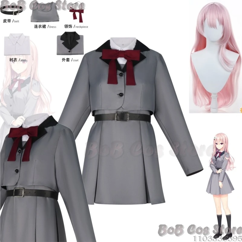 HARUMI ENA LimeLight Lemonade Jam Game Косплей Костюм Серое Платье JK Школьная Форма Розовый Парик Девушки Женщины Хэллоуин Вечеринка Cos Set
HARUMI ENA LimeLight Lemonade Jam Game Косплей Костюм Серое Платье JK Школьная Форма Розовый Парик Девушки Женщины Хэллоуин Вечеринка Cos Set