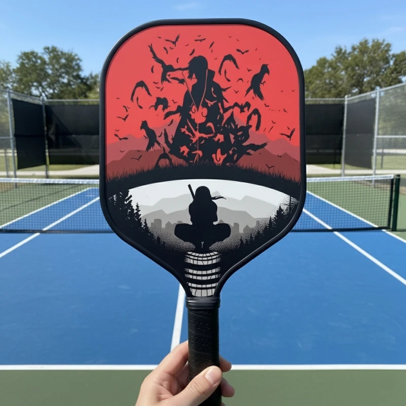 «Itachi» Design Pickleball Paddle — ракетка профессионального качества, сотовый полимерный сердечник, совместимость с USAPA, превосходный контроль и вращение.
«Itachi» Design Pickleball Paddle — ракетка профессионального качества, сотовый полимерный сердечник, совместимость с USAPA, превосходный контроль и вращение.