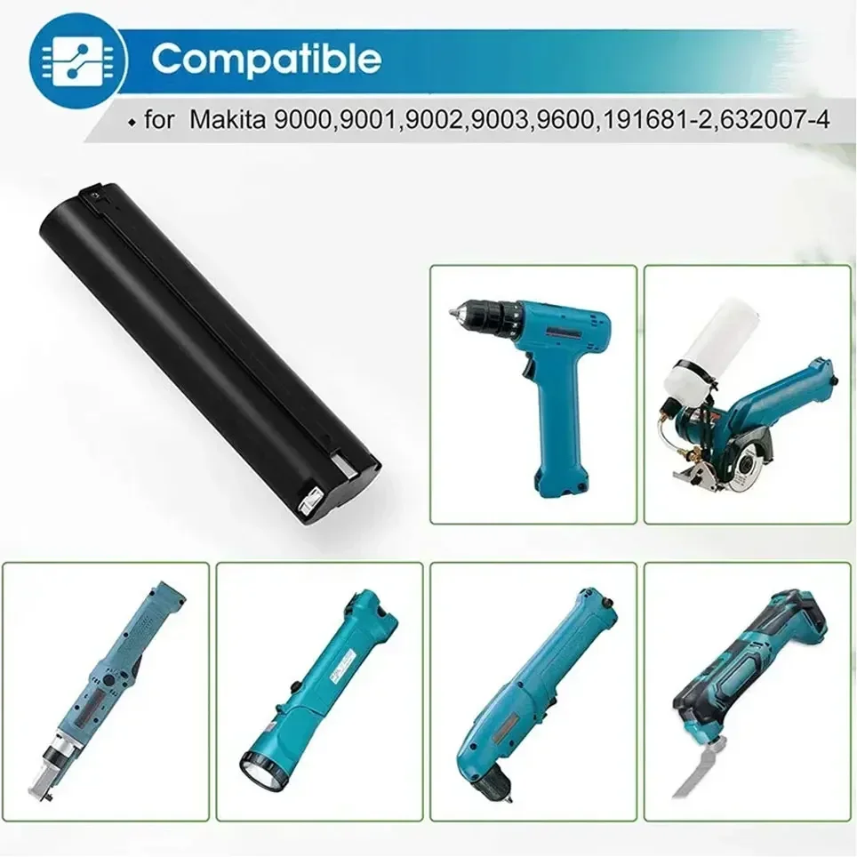 Сменная Ni-MH аккумуляторная батарея 9,6 В, 4800 мАч для Makita Mak 6095D 9000 9001 9002 9033 9034 632007-4 9600 193890-9 5090D
Сменная Ni-MH аккумуляторная батарея 9,6 В, 4800 мАч для Makita Mak 6095D 9000 9001 9002 9033 9034 632007-4 9600 193890-9 5090D