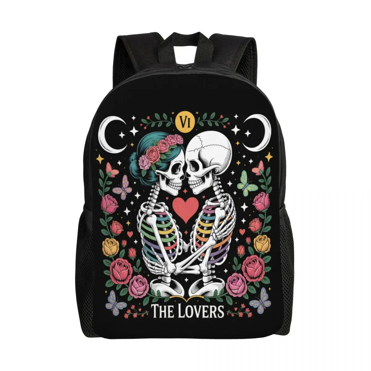 Любители Скелеты Карты Таро Розы Лесбиянки Гот Поцелуи Рюкзаки День святого Валентина Школьные студенческие дорожные сумки Книжная сумка
Любители Скелеты Карты Таро Розы Лесбиянки Гот Поцелуи Рюкзаки День святого Валентина Школьные студенческие дорожные сумки Книжная сумка
