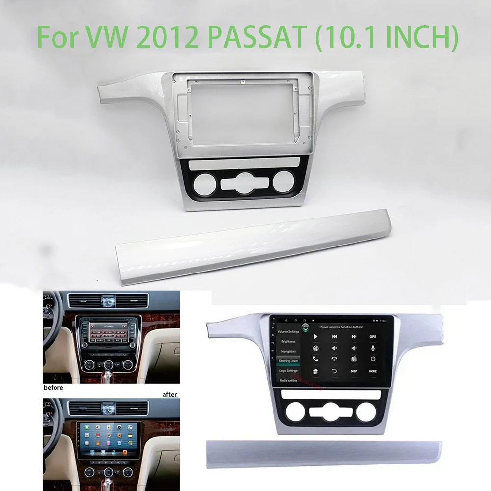 Car Boutique Navigation Frame Fit Car Radio DVD Player Fascias Frame for VW 2012 PASSAT
Car Boutique Navigation Frame Fit Car Radio DVD Player Fascias Frame for VW 2012 PASSAT