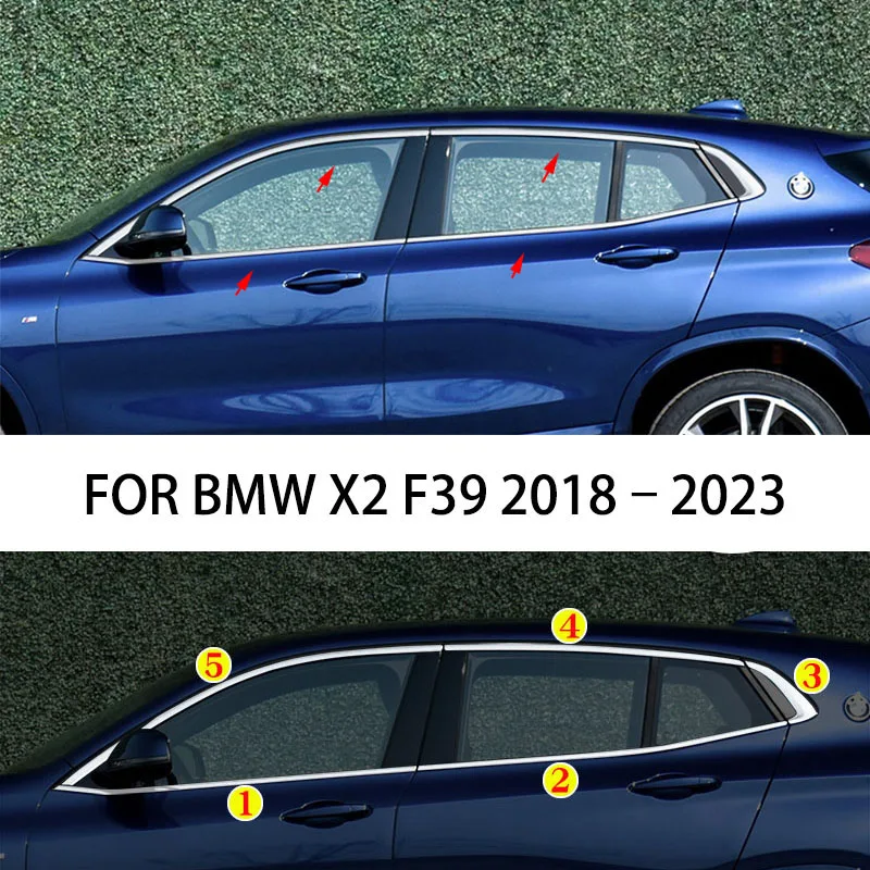 Автомобильные аксессуары, подходят для BMW X2 F39 2018-2023, хромированная нержавеющая сталь, внешняя полоса для накладки на порог, боковая накладка
Автомобильные аксессуары, подходят для BMW X2 F39 2018-2023, хромированная нержавеющая сталь, внешняя полоса для накладки на порог, боковая накладка