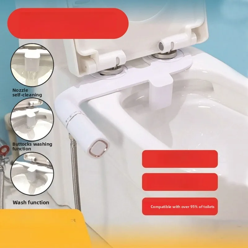 Buttocks Wash Washer Toilet Washer No Electric Cleaner Easy To Install Nozzle Self-cleaning
Buttocks Wash Washer Toilet Washer No Electric Cleaner Easy To Install Nozzle Self-cleaning