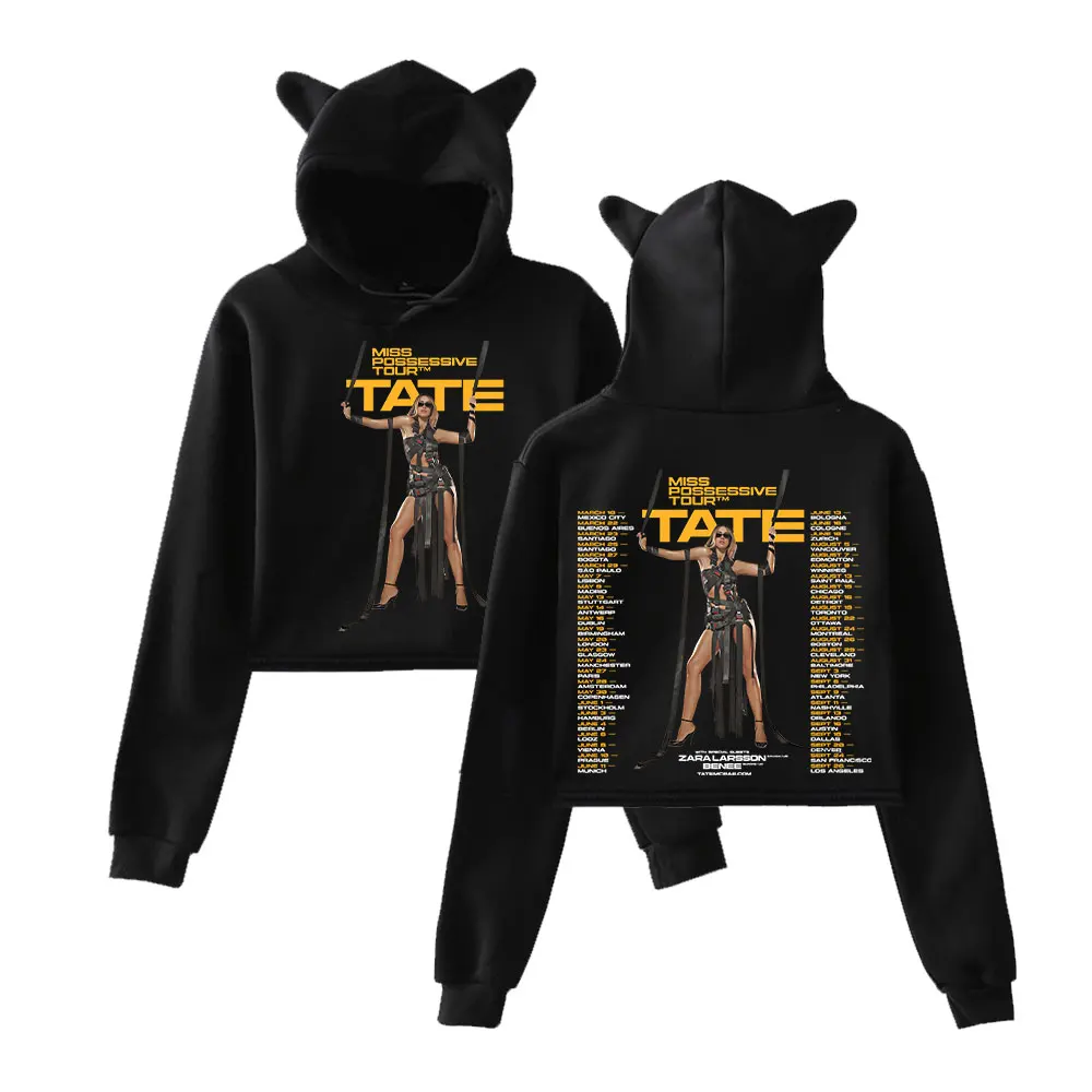 Tate McRae Miss Possessive Tour 2025 Hoodie Vintage 90s Streetwear Merch Hoodies Sweatshirts for Girls Cat Ear Crop
Tate McRae Miss Possessive Tour 2025 Hoodie Vintage 90s Streetwear Merch Hoodies Sweatshirts for Girls Cat Ear Crop