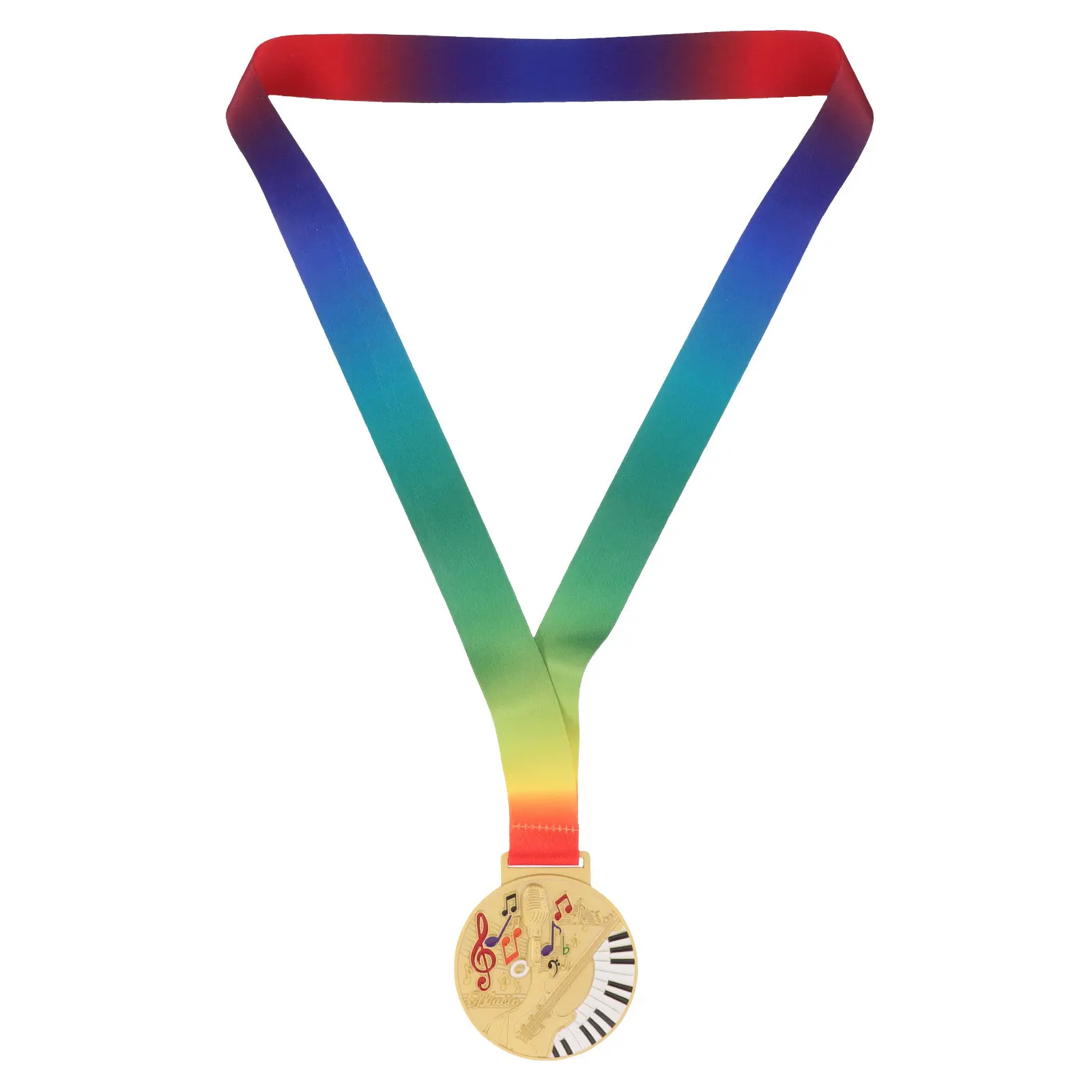 Медали для музыкальных конкурсов из цинкового сплава с лентой на шею для фортепианных, вокальных и танцевальных конкурсов, золотые медали
Медали для музыкальных конкурсов из цинкового сплава с лентой на шею для фортепианных, вокальных и танцевальных конкурсов, золотые медали