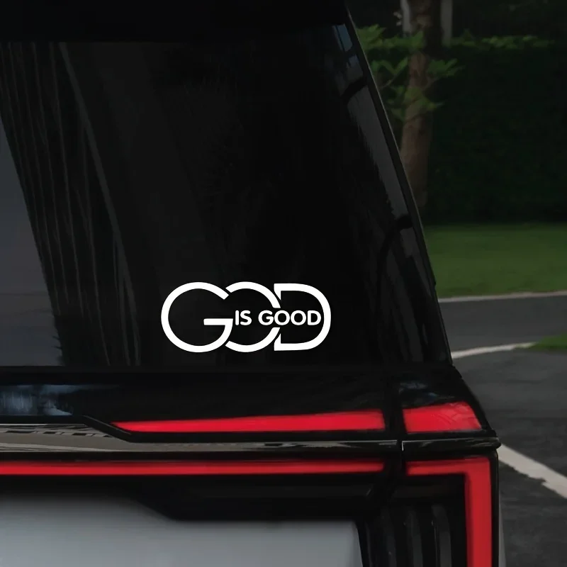 1PC GOD is GOOD” Auto Sticker - Religious Message for Car Styling
1PC GOD is GOOD” Auto Sticker - Religious Message for Car Styling