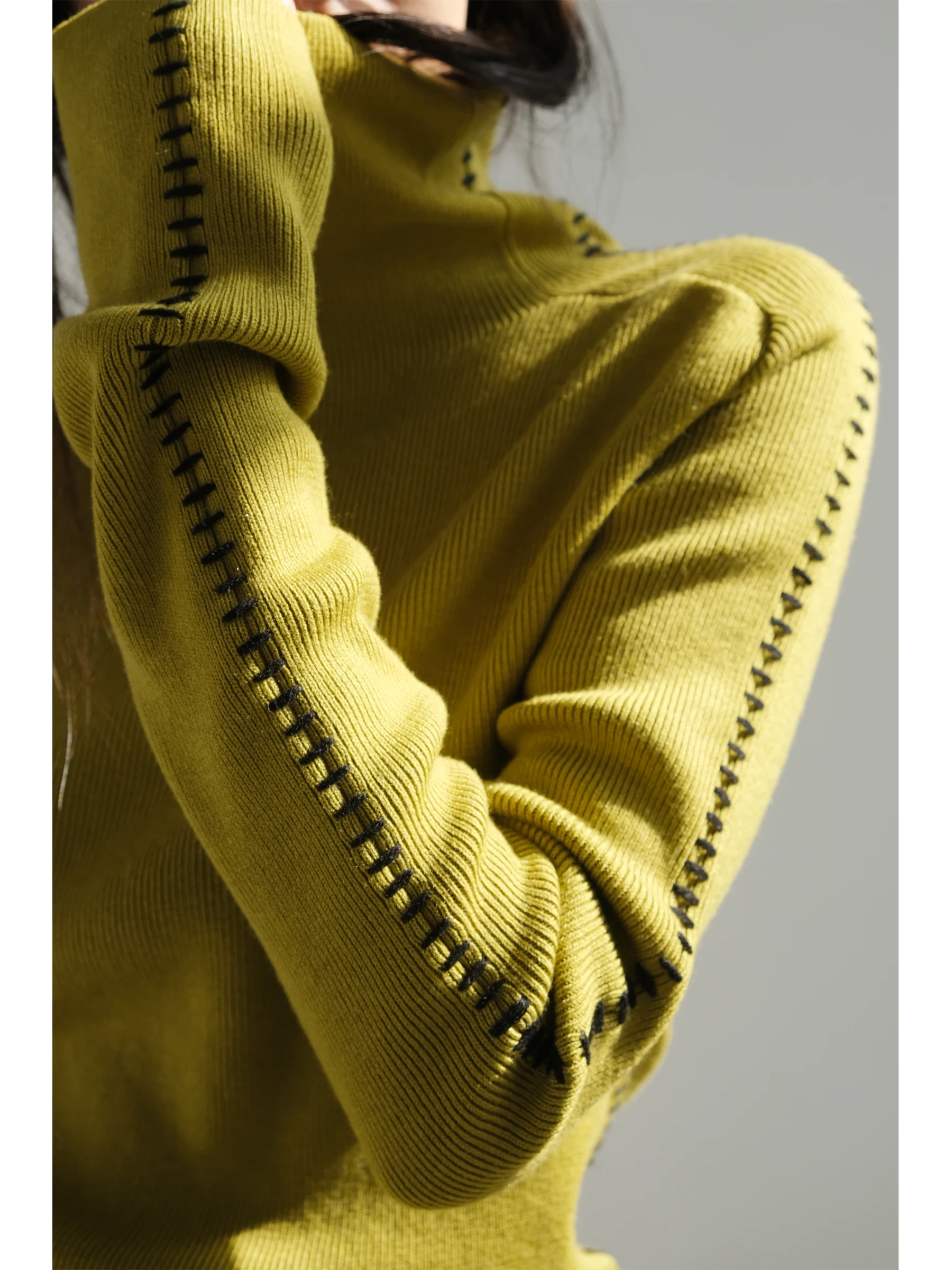 Handmade High Collar Wool Sweater Design Sensation White Knitwear Underwear Commute Sle Long Sve Regular Length Women
Handmade High Collar Wool Sweater Design Sensation White Knitwear Underwear Commute Sle Long Sve Regular Length Women