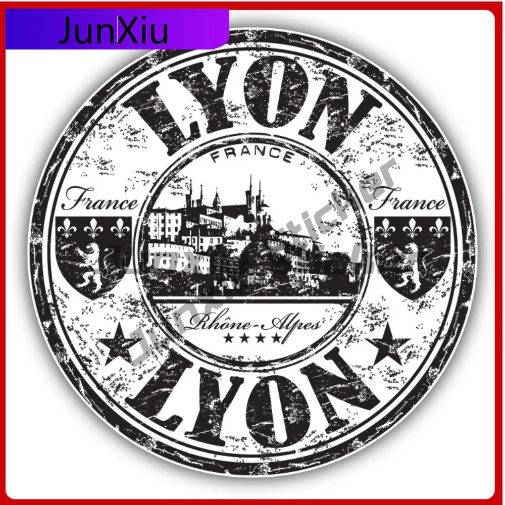 Lyon France Creative Sticker Stamp Car Decal Bumper Stickers Funny Style SUV Use For Car Bumper Decora Vehicle Exterior Decor
Lyon France Creative Sticker Stamp Car Decal Bumper Stickers Funny Style SUV Use For Car Bumper Decora Vehicle Exterior Decor